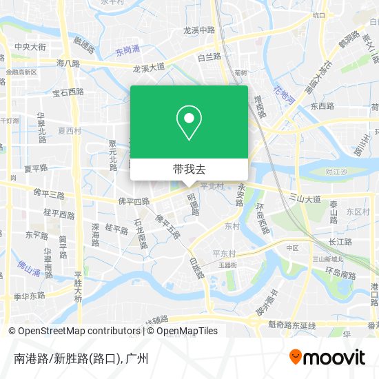 南港路/新胜路(路口)地图