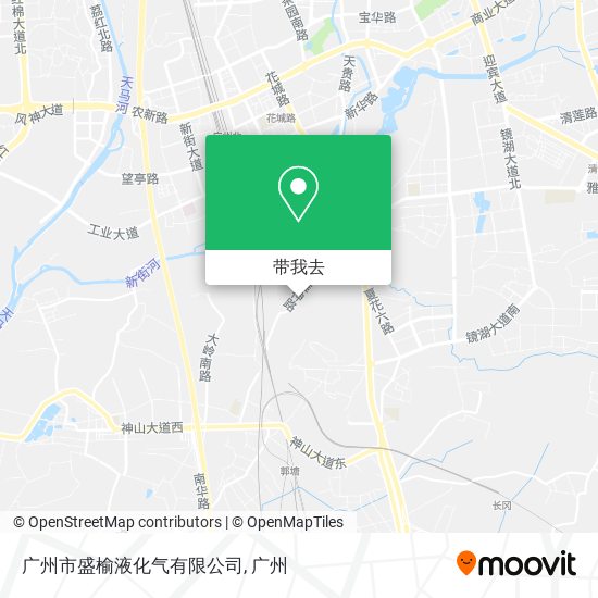 广州市盛榆液化气有限公司地图
