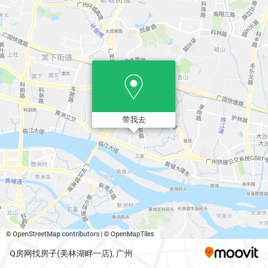 Q房网找房子(美林湖畔一店)地图