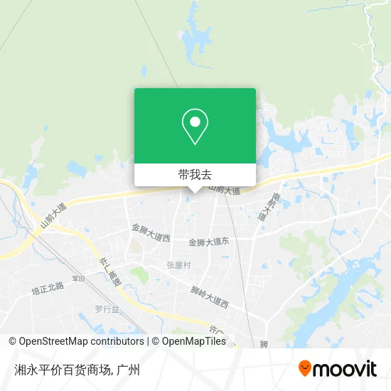 湘永平价百货商场地图
