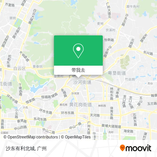 沙东有利北城地图