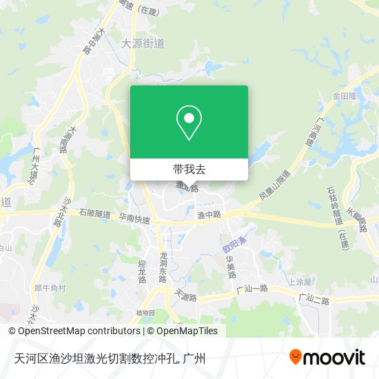 天河区渔沙坦激光切割数控冲孔地图