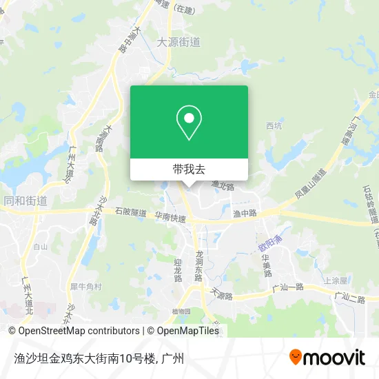 渔沙坦金鸡东大街南10号楼地图