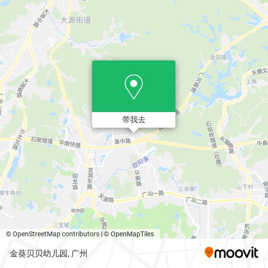 金葵贝贝幼儿园地图