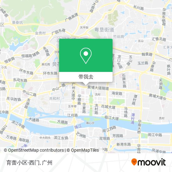 育蕾小区-西门地图