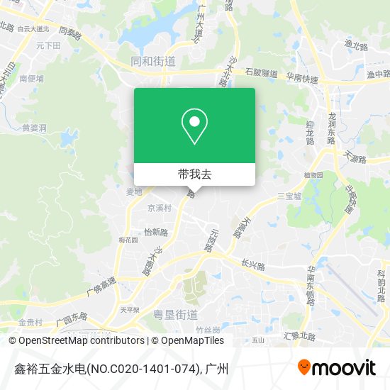 鑫裕五金水电(NO.C020-1401-074)地图