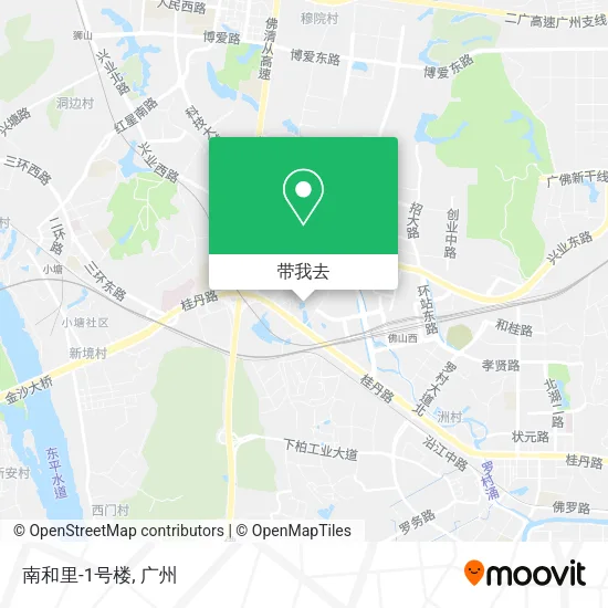 南和里-1号楼地图
