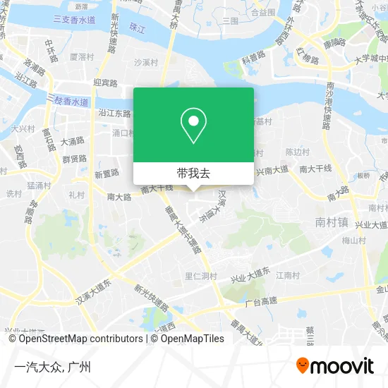 一汽大众地图