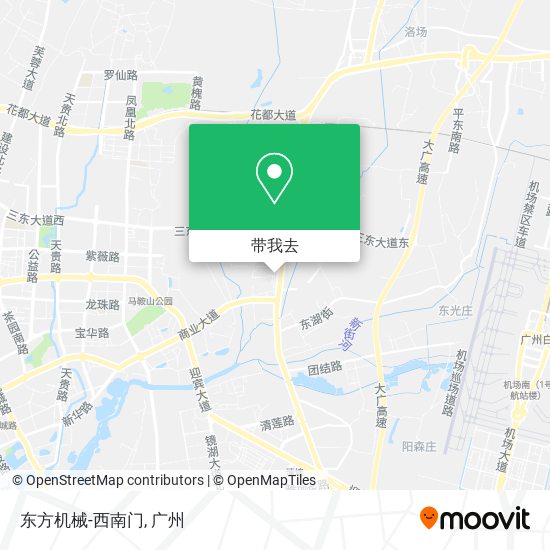 东方机械-西南门地图