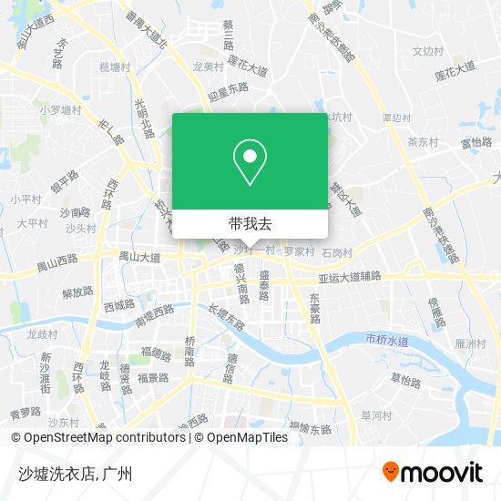沙墟洗衣店地图
