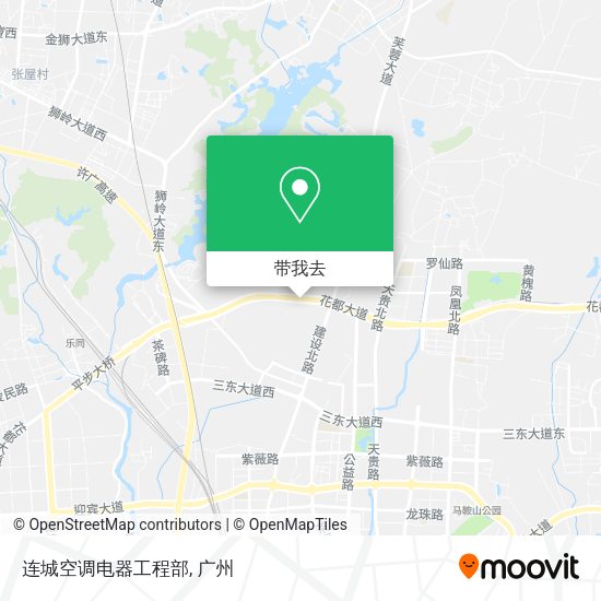 连城空调电器工程部地图