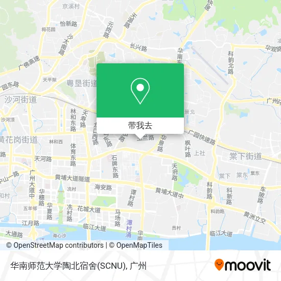 华南师范大学陶北宿舍(SCNU)地图