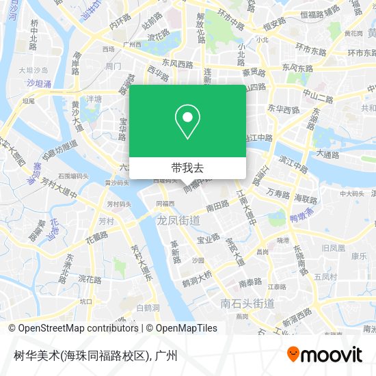 树华美术(海珠同福路校区)地图