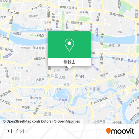 卫山地图