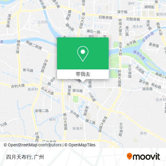 四月天布行地图