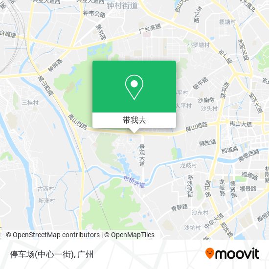 停车场(中心一街)地图
