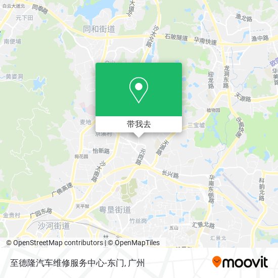 至德隆汽车维修服务中心-东门地图