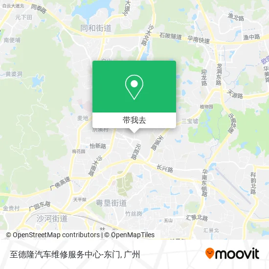 至德隆汽车维修服务中心-东门地图