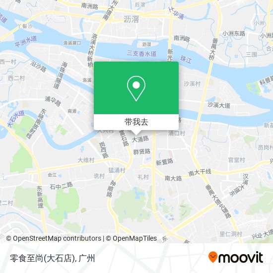 零食至尚(大石店)地图