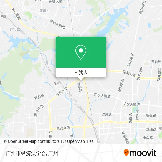 广州市经济法学会地图
