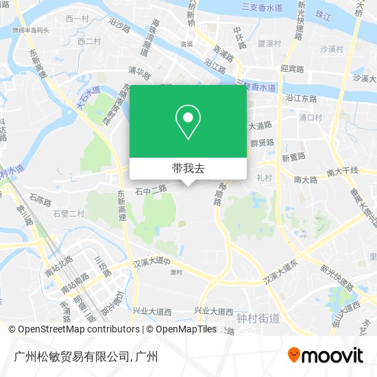 广州松敏贸易有限公司地图