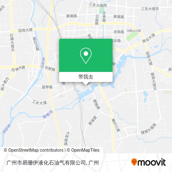 广州市易珊伊液化石油气有限公司地图