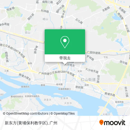 新东方(黄埔保利教学区)地图