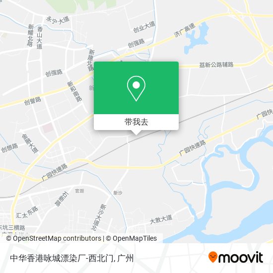 中华香港咏城漂染厂-西北门地图