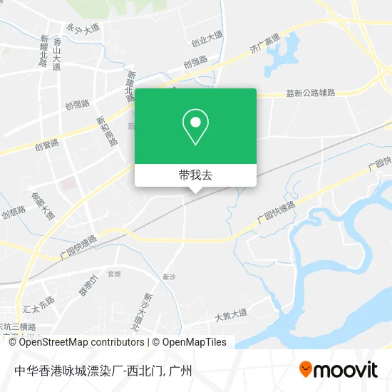 中华香港咏城漂染厂-西北门地图