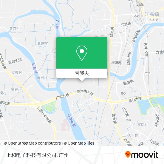 上和电子科技有限公司地图