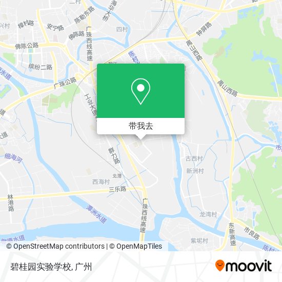 碧桂园实验学校地图