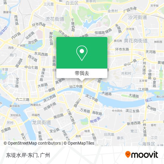东堤水岸-东门地图