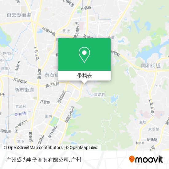广州盛为电子商务有限公司地图