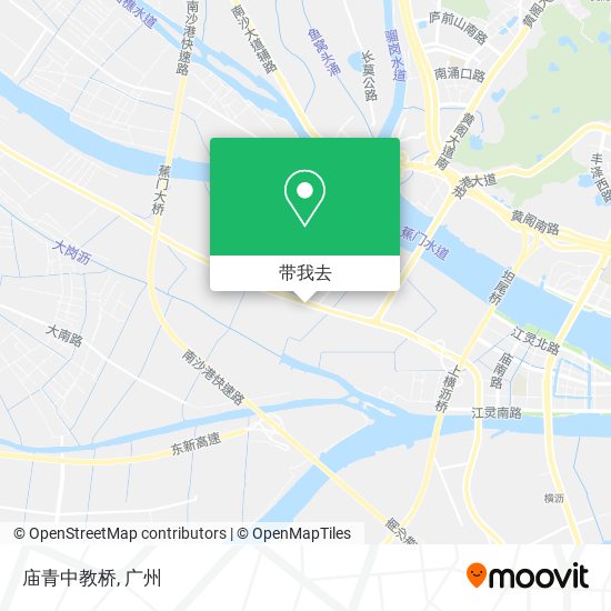 庙青中教桥地图