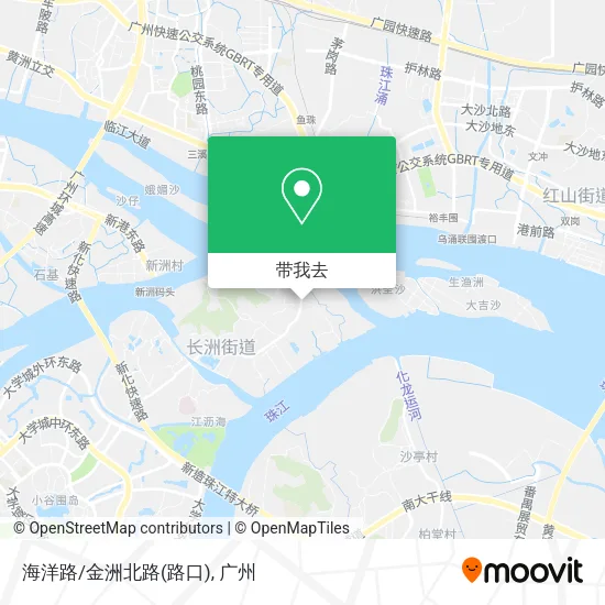 海洋路/金洲北路(路口)地图