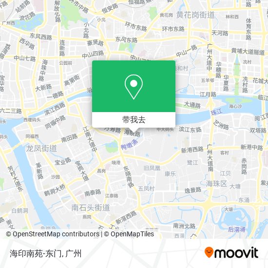 海印南苑-东门地图