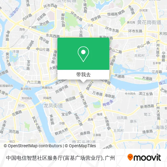 中国电信智慧社区服务厅(富基广场营业厅)地图