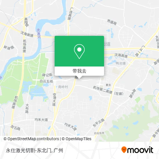 永仕激光切割-东北门地图