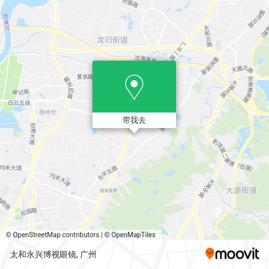 太和永兴博视眼镜地图