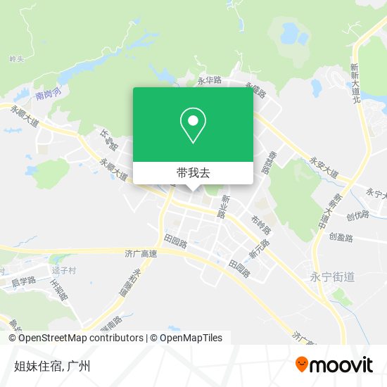 姐妹住宿地图