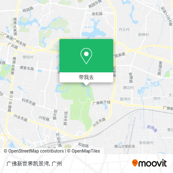 广佛新世界凯景湾地图