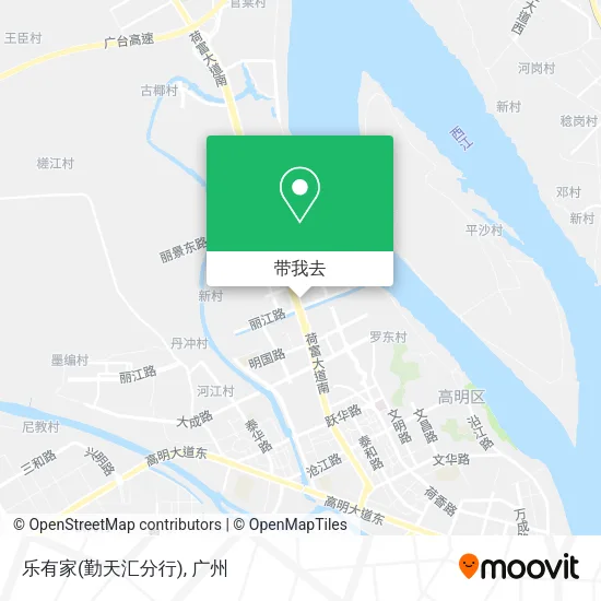 乐有家(勤天汇分行)地图