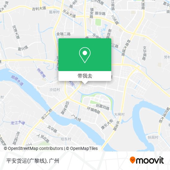 平安货运(广黎线)地图