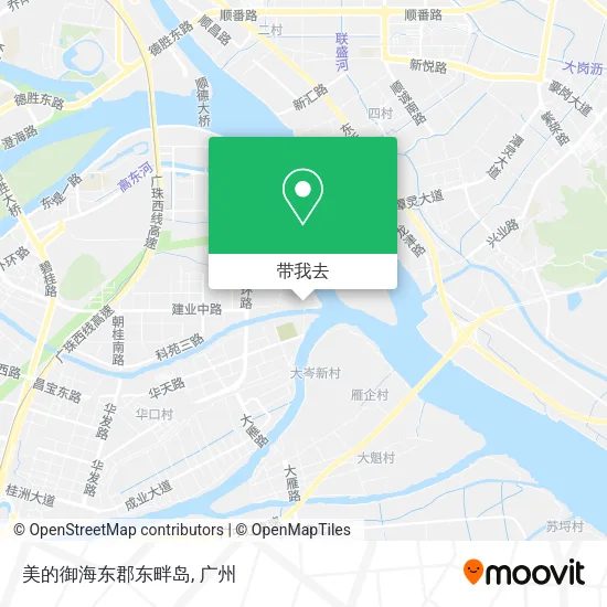 美的御海东郡东畔岛地图