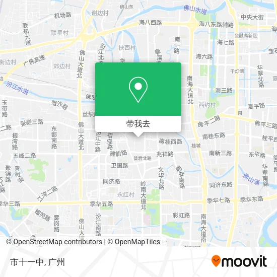 市十一中地图