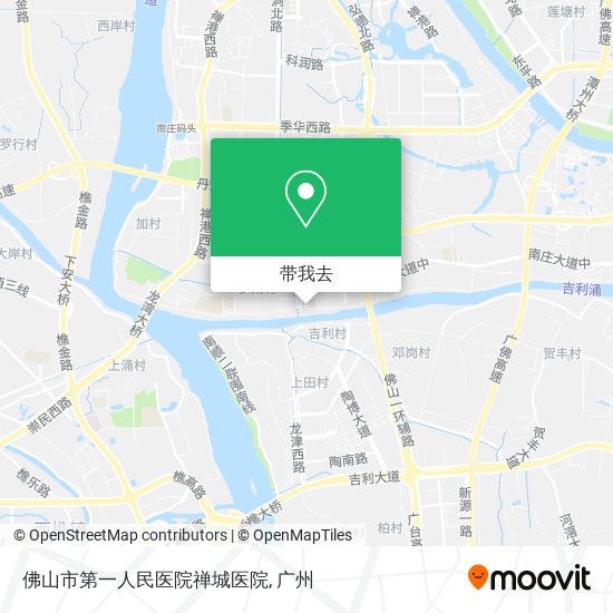 佛山市第一人民医院禅城医院地图