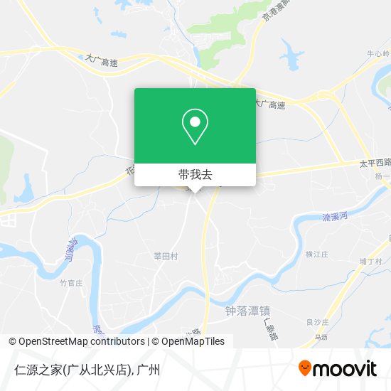 仁源之家(广从北兴店)地图