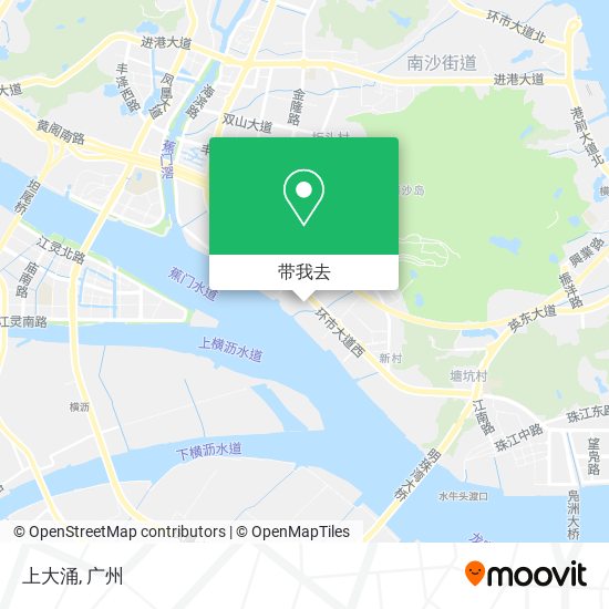 上大涌地图