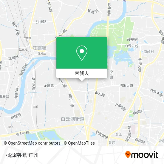桃源南街地图