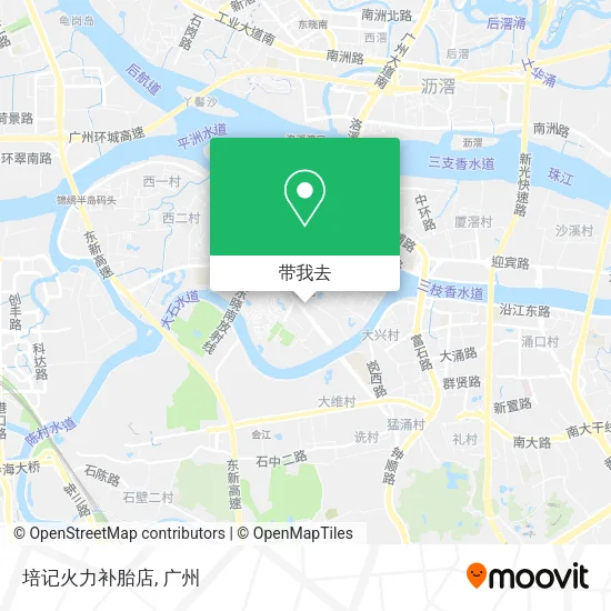 培记火力补胎店地图